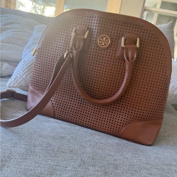 Tory Burch Perforated Tote Bag - Picture 4 of 8